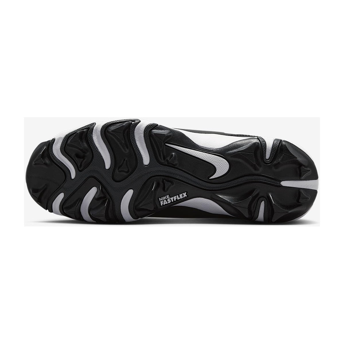 Nike Big Kid Little Diamond Clutch Molded Baseball Cleats/White/Anthracite Black/White Anthracite