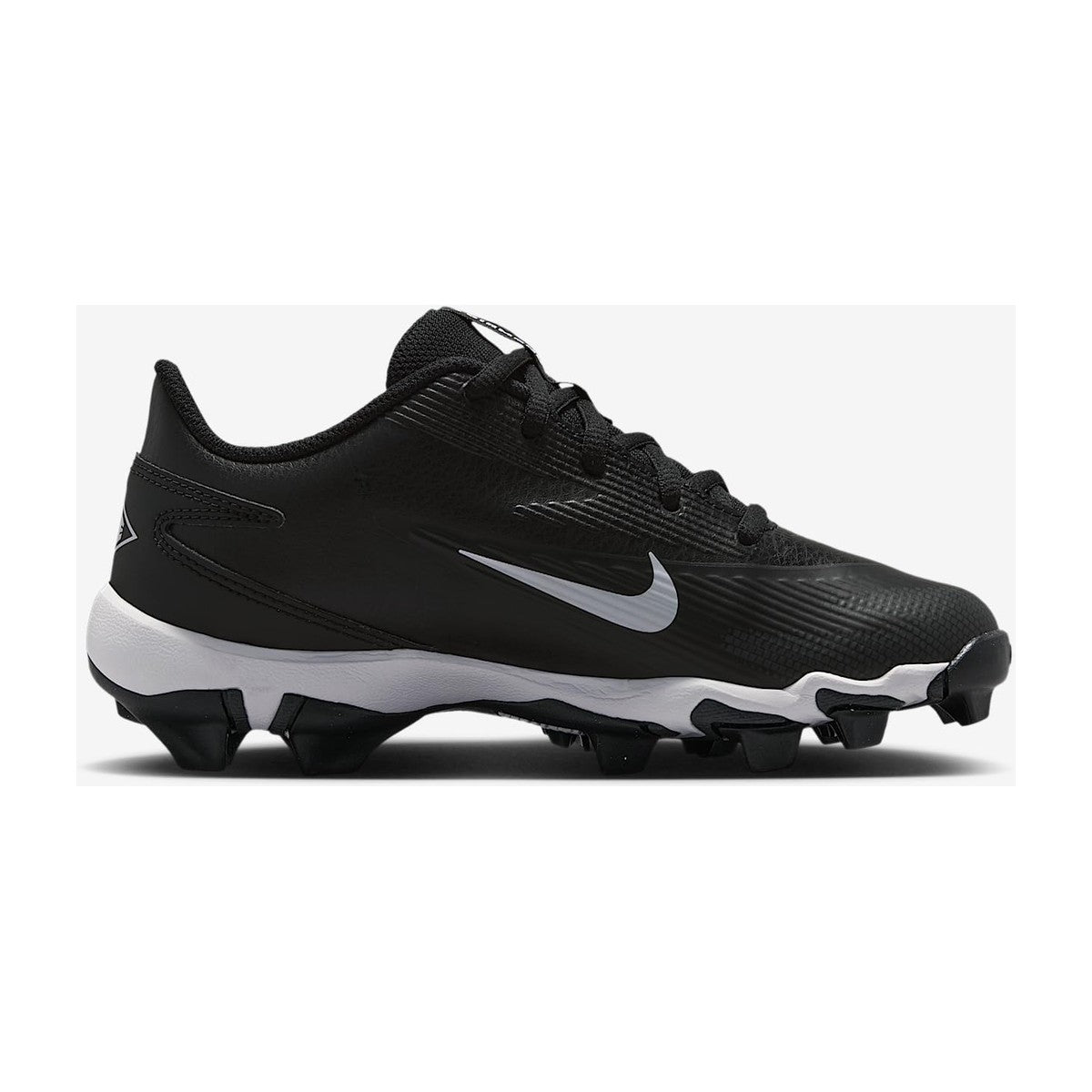 Nike Big Kid Little Diamond Clutch Molded Baseball Cleats/White/Anthracite Black/White Anthracite