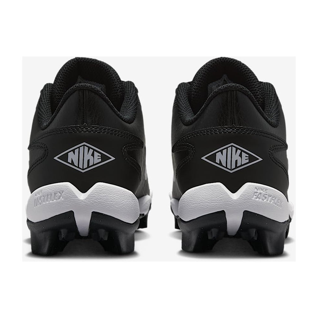 Nike Big Kid Little Diamond Clutch Molded Baseball Cleats/White/Anthracite Black/White Anthracite