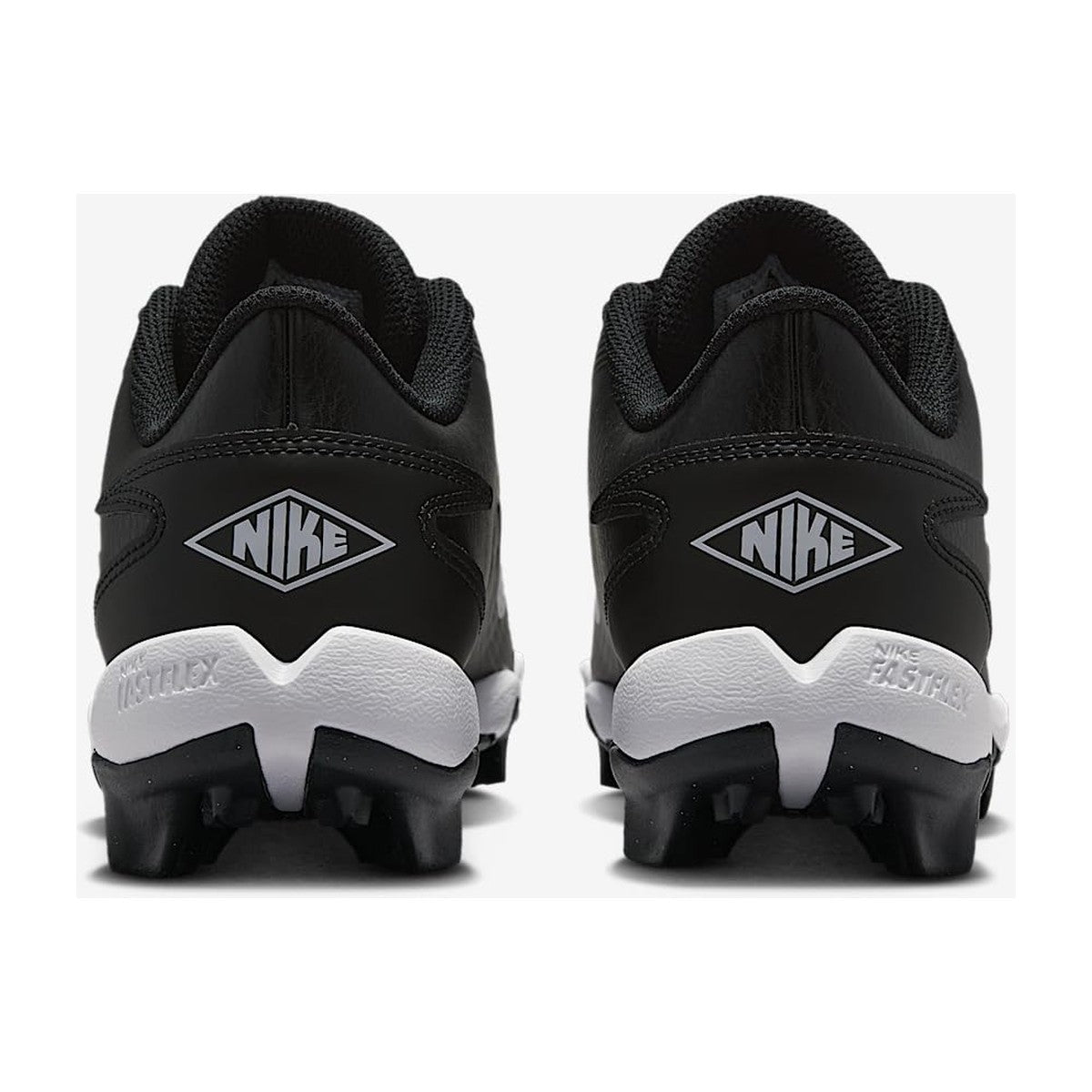 Nike Big Kid Little Diamond Clutch Molded Baseball Cleats/White/Anthracite Black/White Anthracite