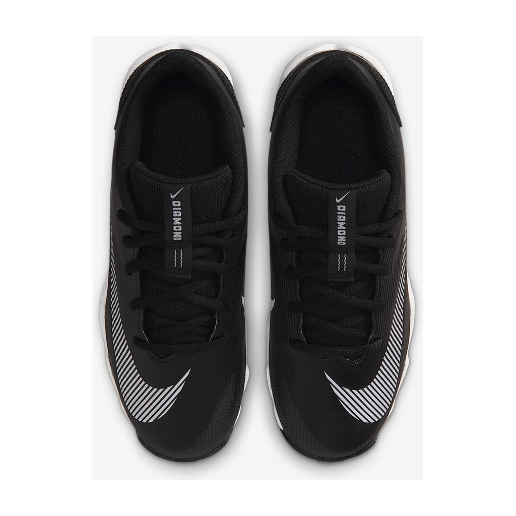 Nike Big Kid Little Diamond Clutch Molded Baseball Cleats/White/Anthracite Black/White Anthracite