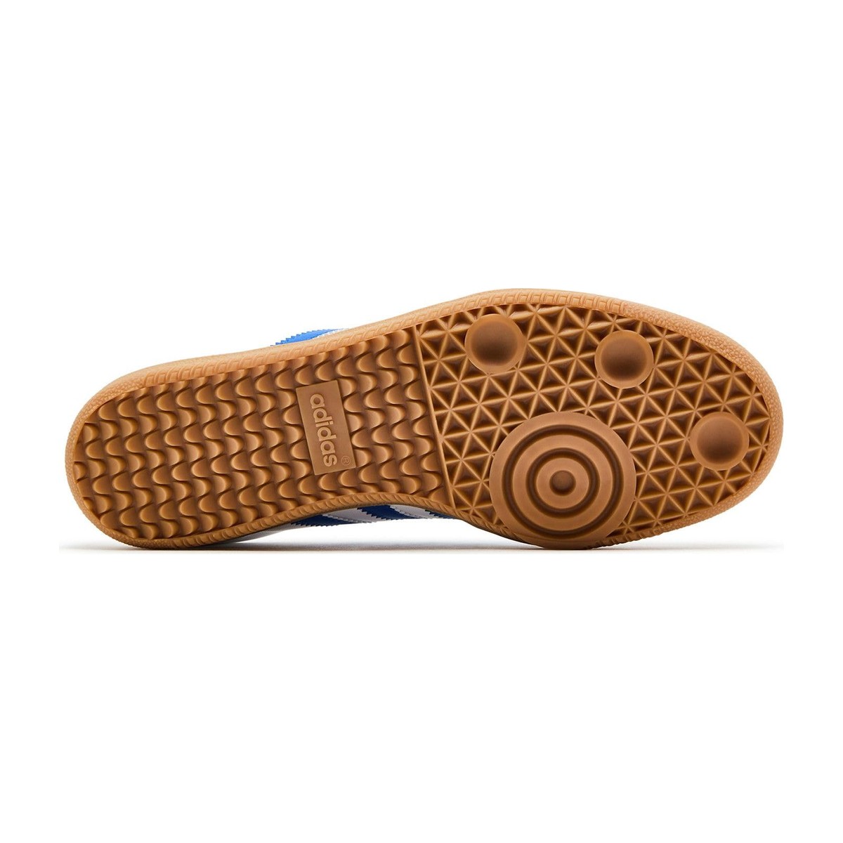 Adidas Big Kid Samba OG Lifestyle Cloud White/Blue/Gum